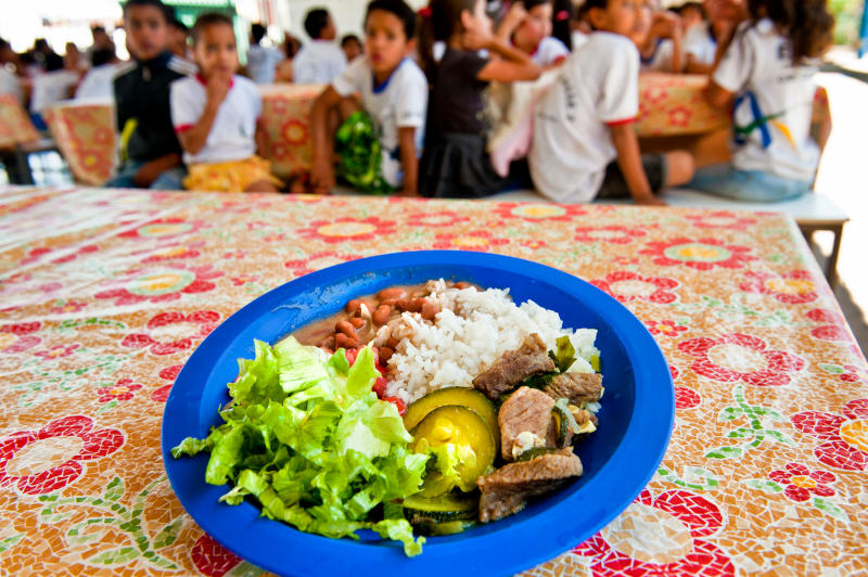 Com o Brasil Carinhoso, valor repassado para alimentação escolar das crianças matriculadas na rede pública foi ampliado em 66%. | Foto: Sergio Amaral/MDS
