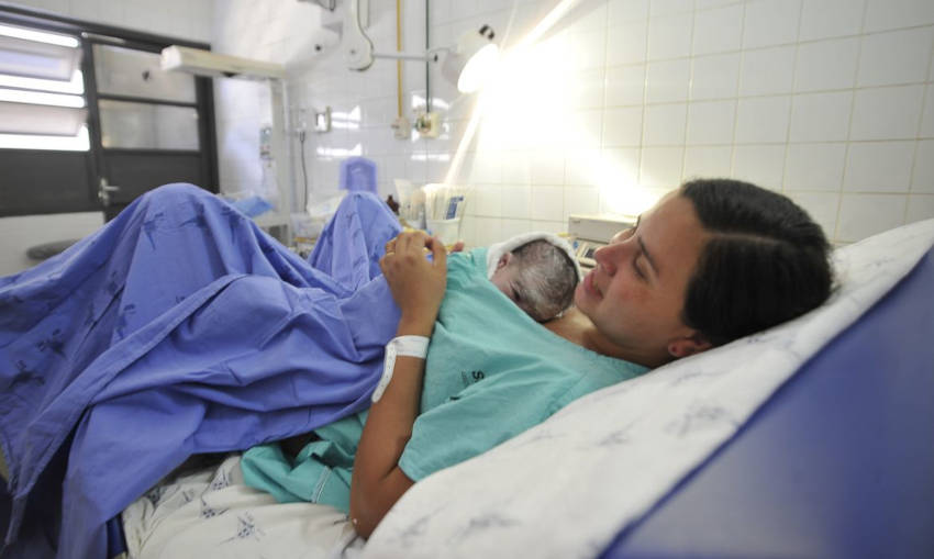 Em Centros de Parto Normal, mulheres passaram a ser protagonistas nos nascimentos dos bebês. | Foto: Marcelo Camargo/Agência Brasil