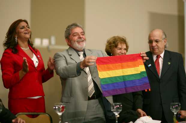Presidente Lula participa da 1ª Conferência Nacional LGBT, em 2008. | Foto: Ricardo Stuckert